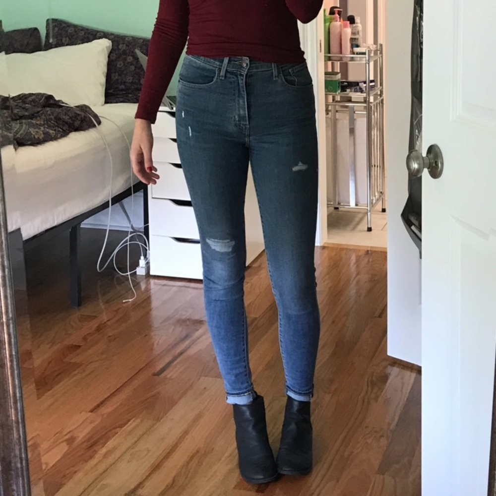 Levi’s Mile High super skinny jeans
